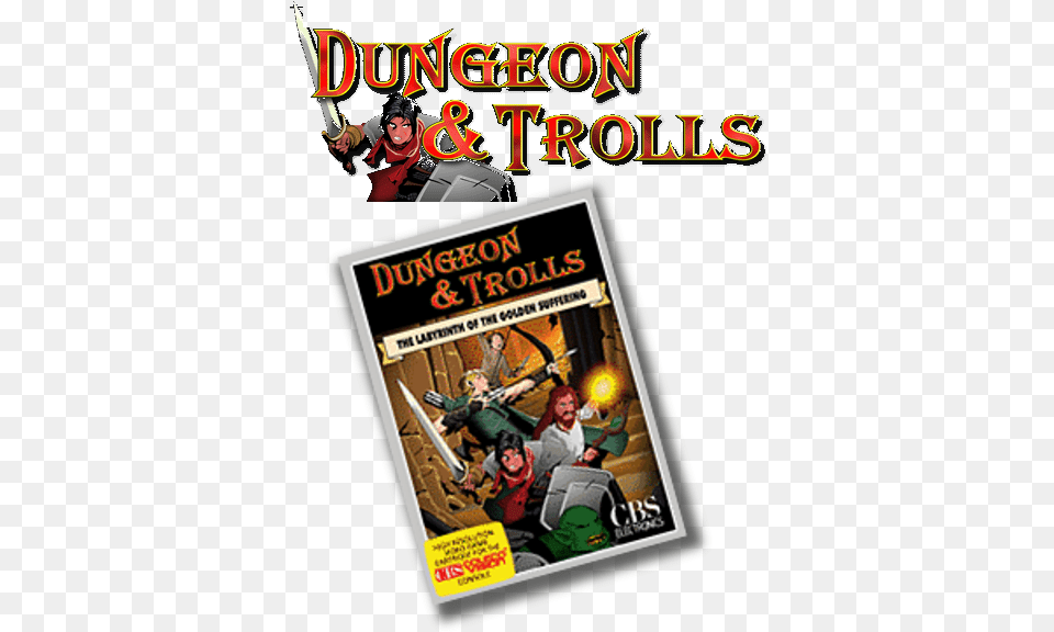 Dungeon And Trolls Pc Game, Publication, Book, Comics, Adult Free Png