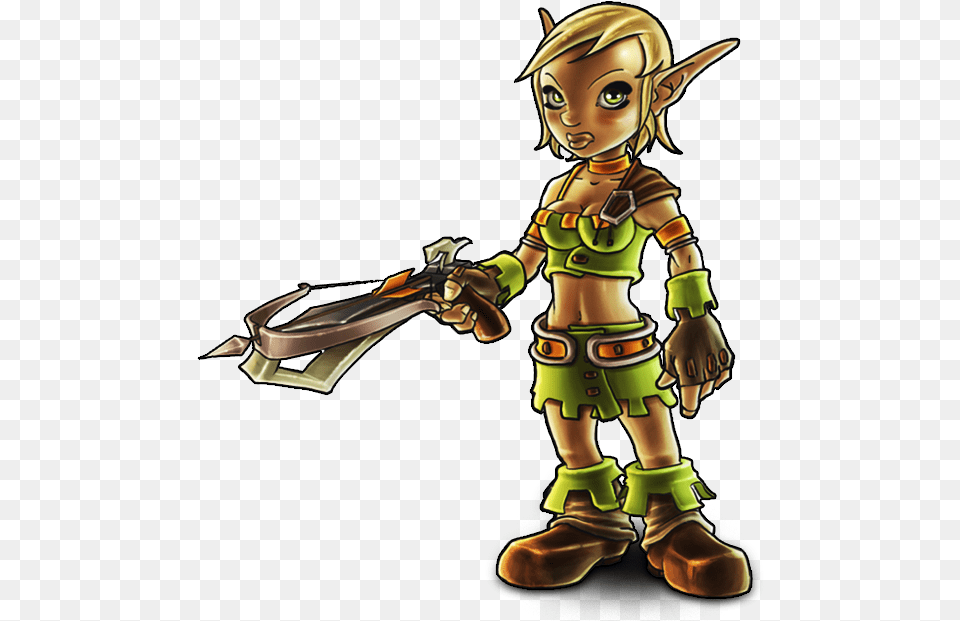 Dungeon Defenders Archer, Baby, Elf, Person, Face Free Png Download