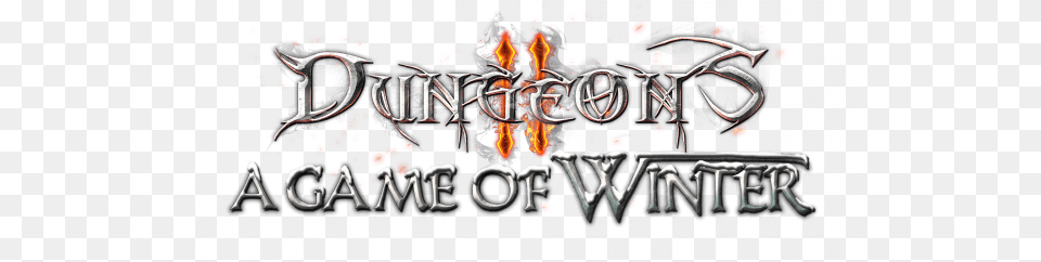 Dungeons 2 A Game Of Winter Kalypso Uk Dungeons 2 Logo, Fire, Flame, Outdoors, Nature Free Png Download