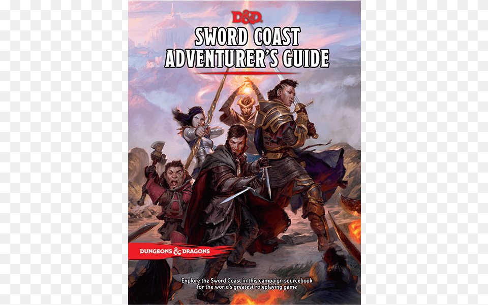 Dungeons Amp Dragons 5th Edition Sword Coast Adventurer39s Dampd Sword Coast Adventure Guide, Book, Publication, Comics, Adult Png