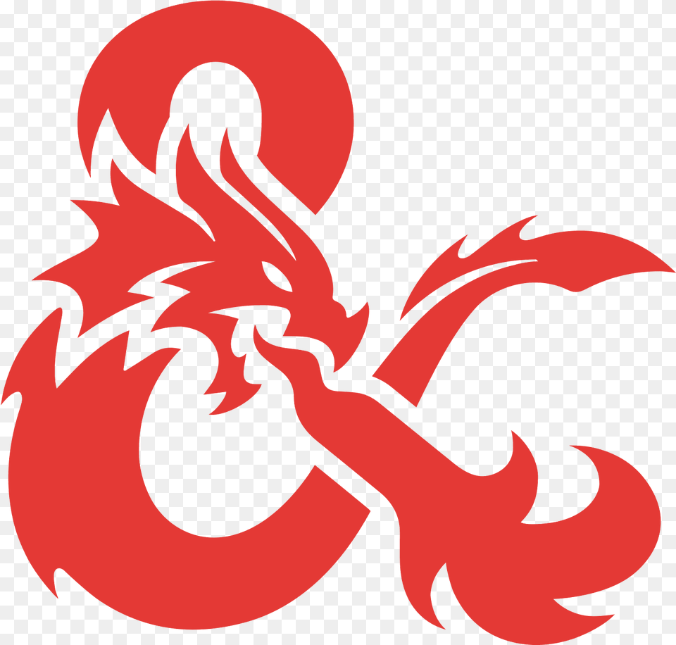 Dungeons Amp Dragons Clipart Vector Dungeon And Dragons Symbol, Dragon, Person Free Png Download
