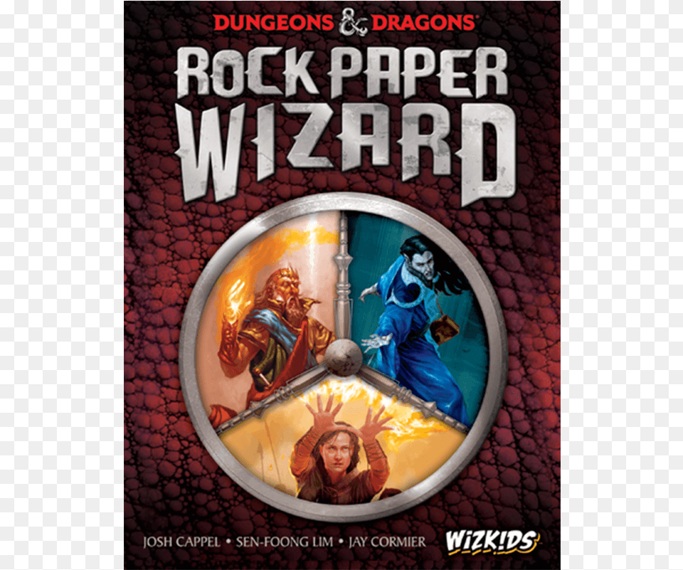 Dungeons Amp Dragons Dampd Rock Paper Wizard, Book, Publication, Person, Adult Png Image