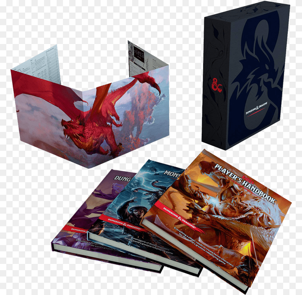 Dungeons And Dragons Core Rulebooks Gift Set 5th Edition U2014 3rd Universe Rules Icon, Book, Publication, Advertisement, Poster Free Png Download