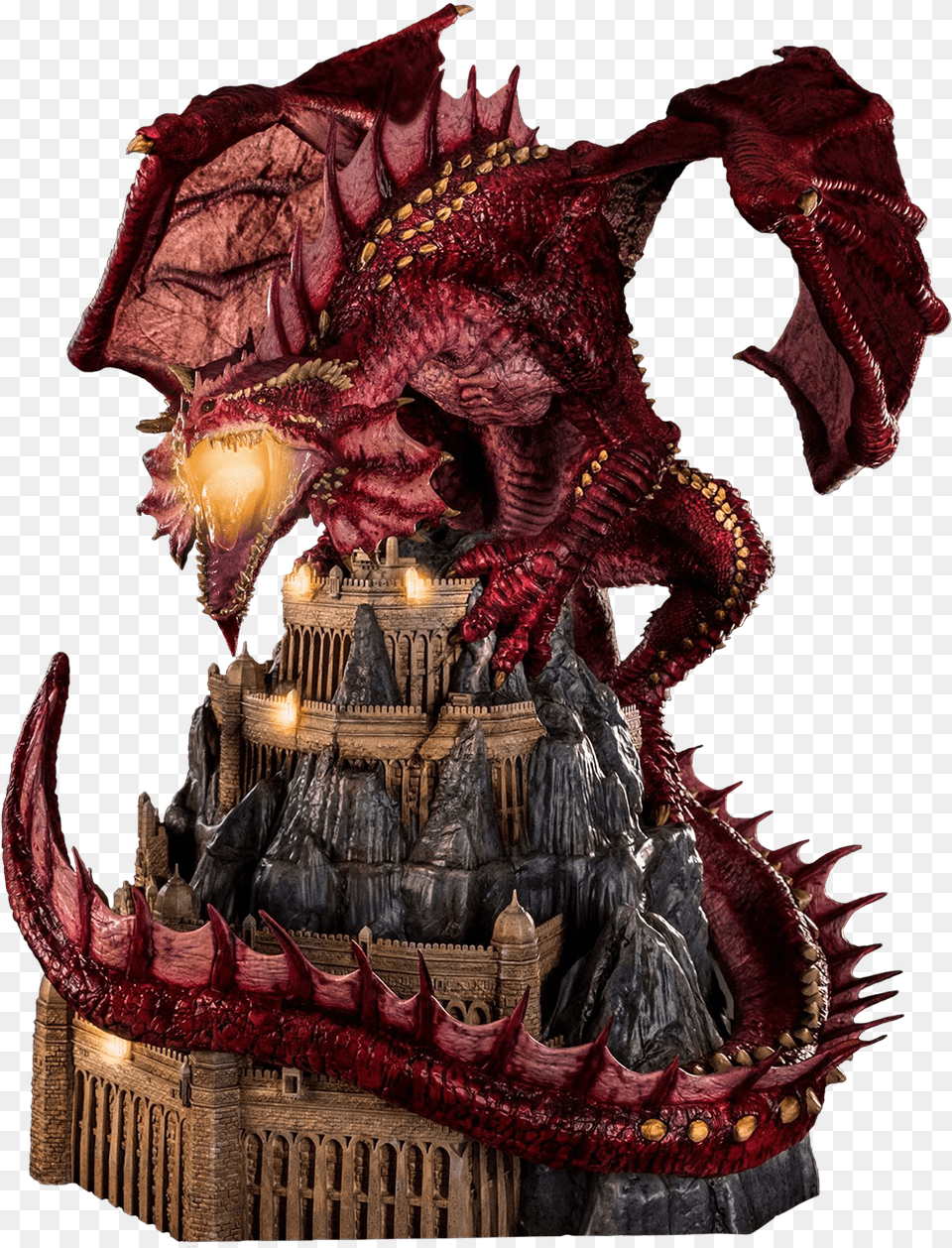 Dungeons And Dragons Statue, Dragon, Animal, Dinosaur, Reptile Free Png Download