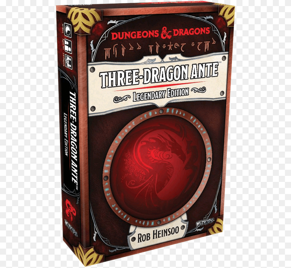 Dungeons And Dragons Three Dragon Ante Legendary Edition, Book, Publication, Can, Tin Free Transparent Png