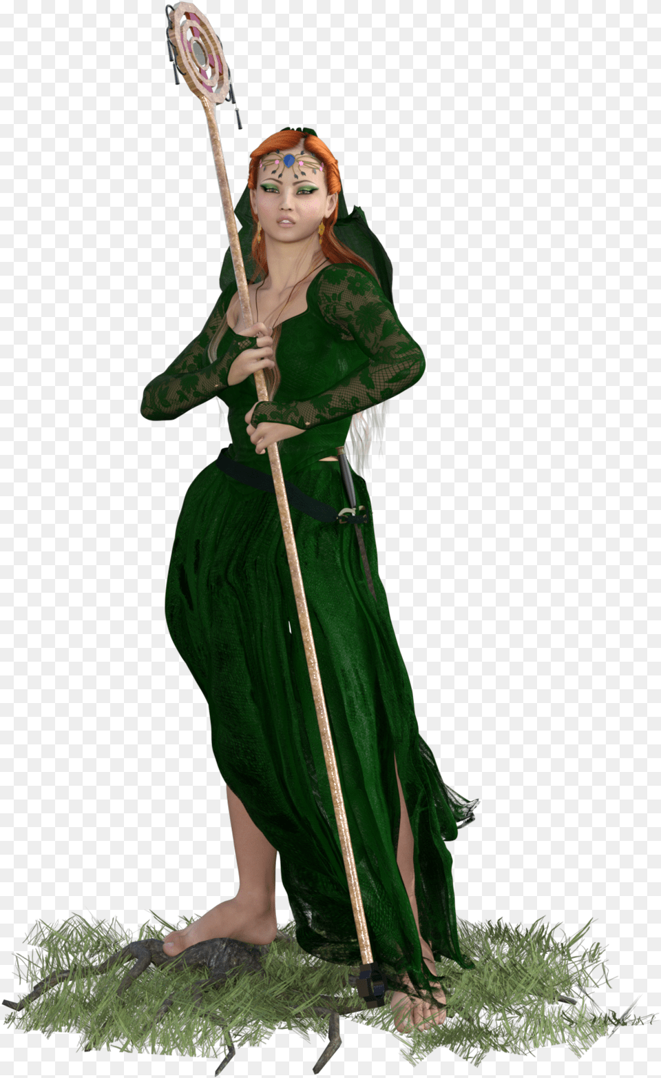Dungeons And Dragons Woman Druid Female Dungeons And Dragons Druid, Adult, Person, Costume, Clothing Free Transparent Png