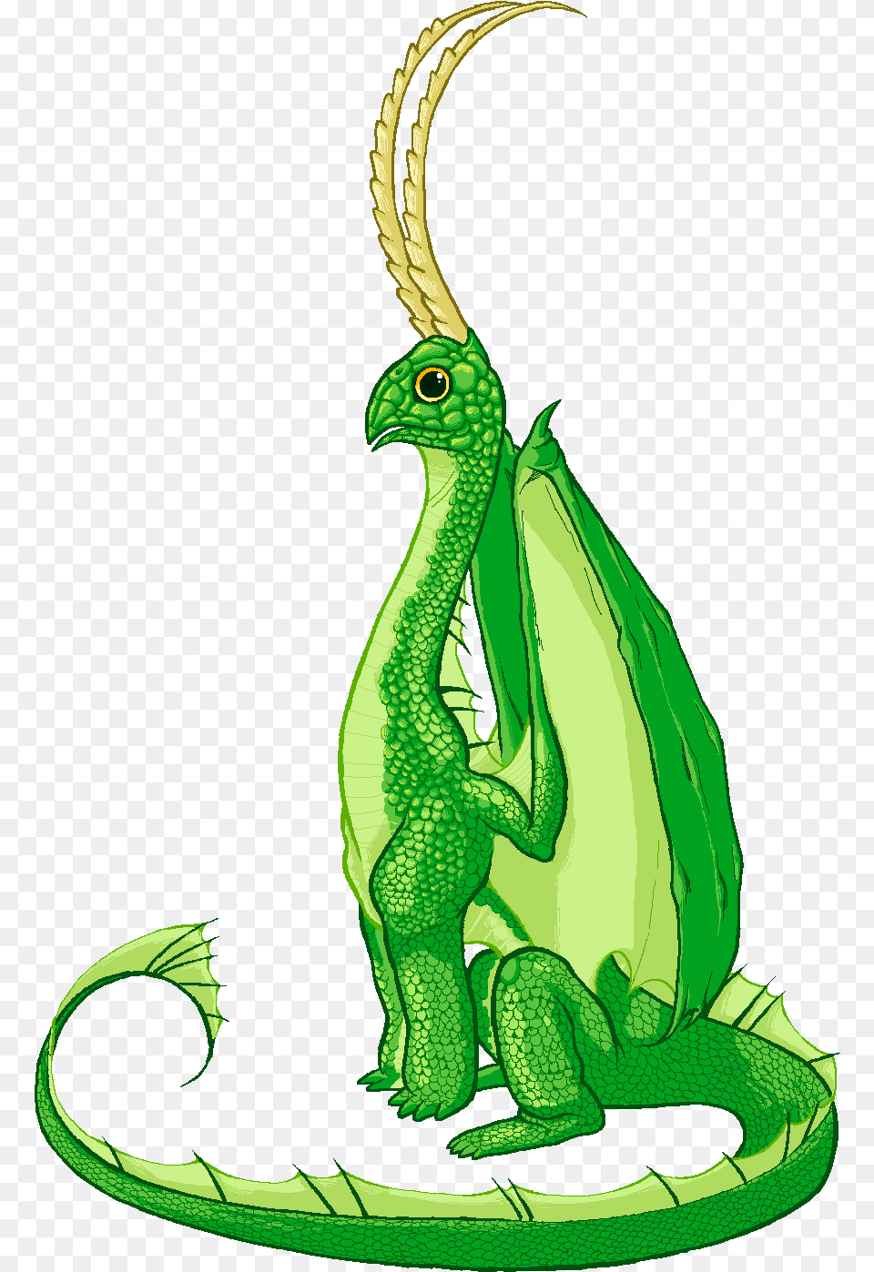 Dungeons And Drawings Legendary Creature, Green, Animal, Reptile, Snake Free Transparent Png