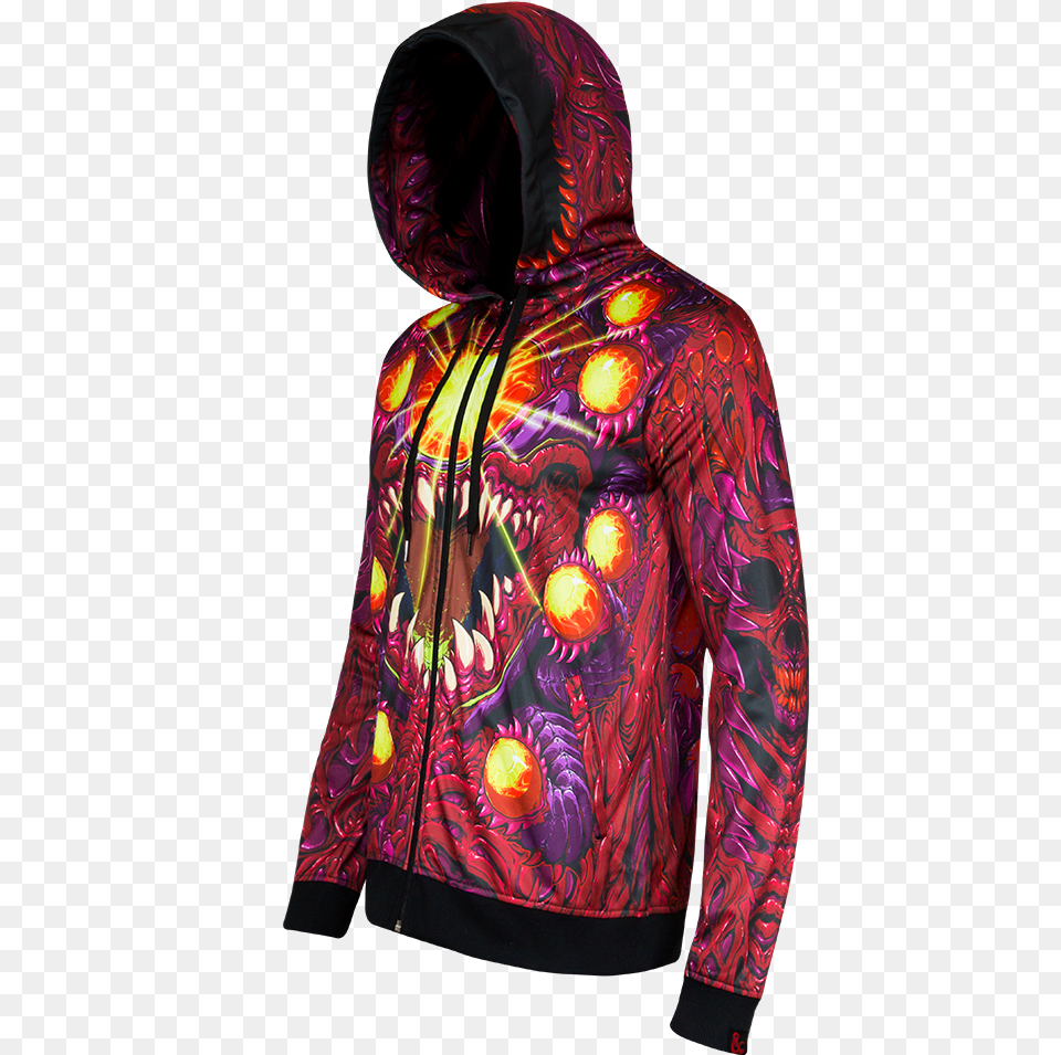 Dungeons Dragons Beholder Hoodie Dungeons And Dragons Dice Hoodie, Jacket, Clothing, Coat, Sweatshirt Png