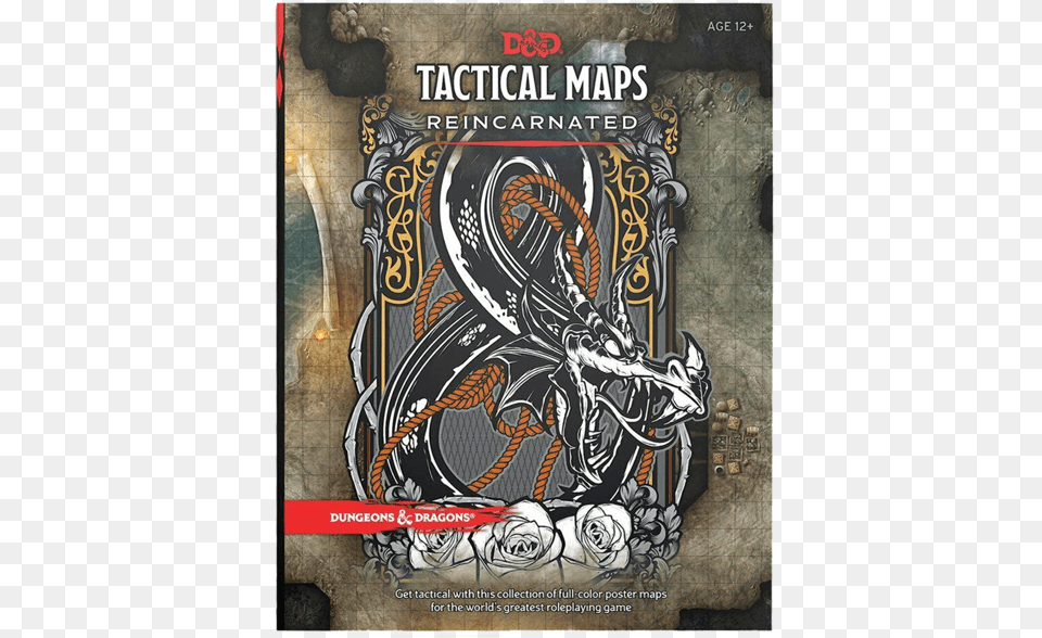 Dungeons U0026 Dragons Tactical Maps Reincarnated Tactical Maps Reincarnated, Advertisement, Book, Poster, Publication Png Image