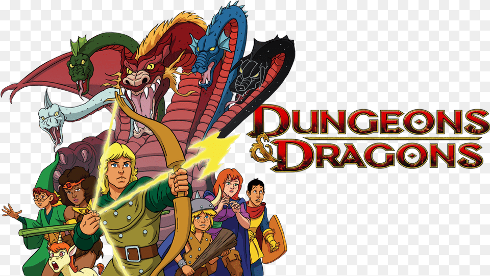 Dungeons U0026 Dragons Tv Fanart Fanarttv And, Book, Comics, Publication, Person Free Png