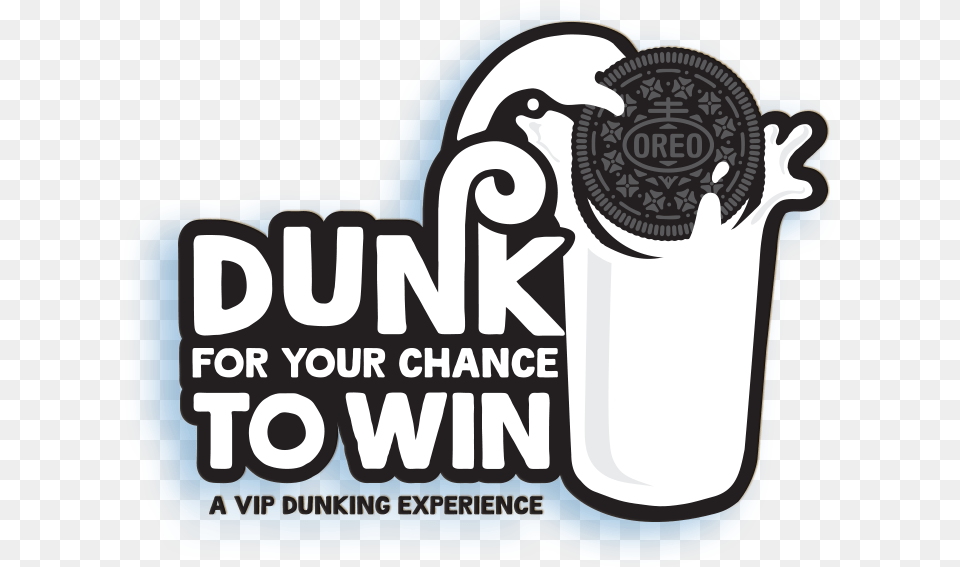Dunk For Your Chance To Win Chance To Win Advertisement, Beverage, Milk, Logo, Dairy Png Image