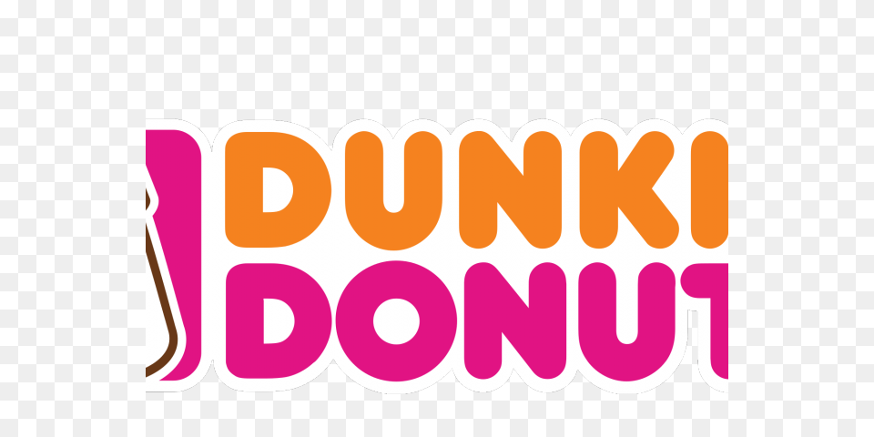 Dunkin Donuts Clipart, Sticker, Logo, Text, Dynamite Png