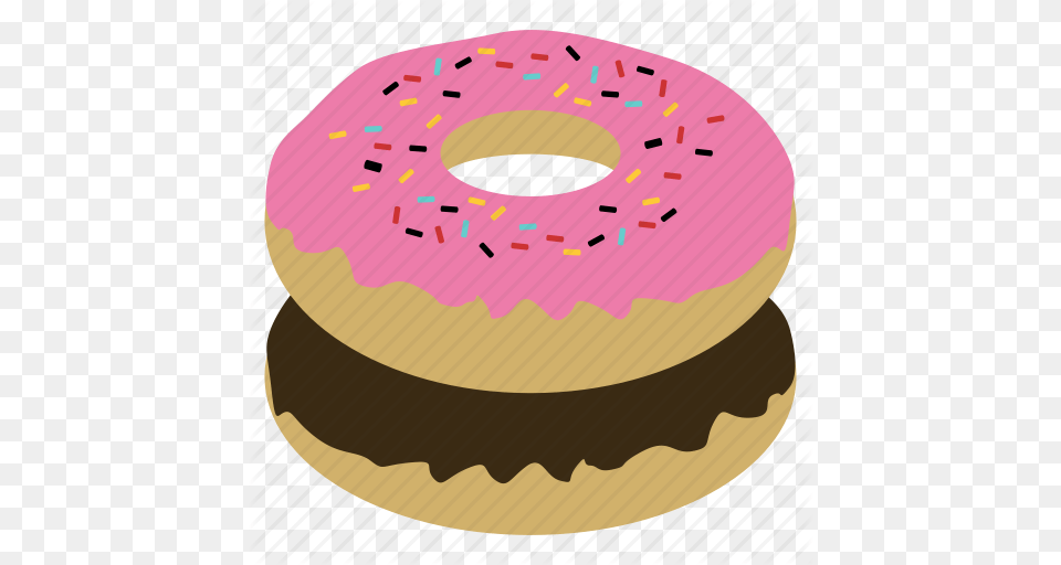 Dunkin Donuts Clipart Icon, Food, Sweets, Donut Free Png