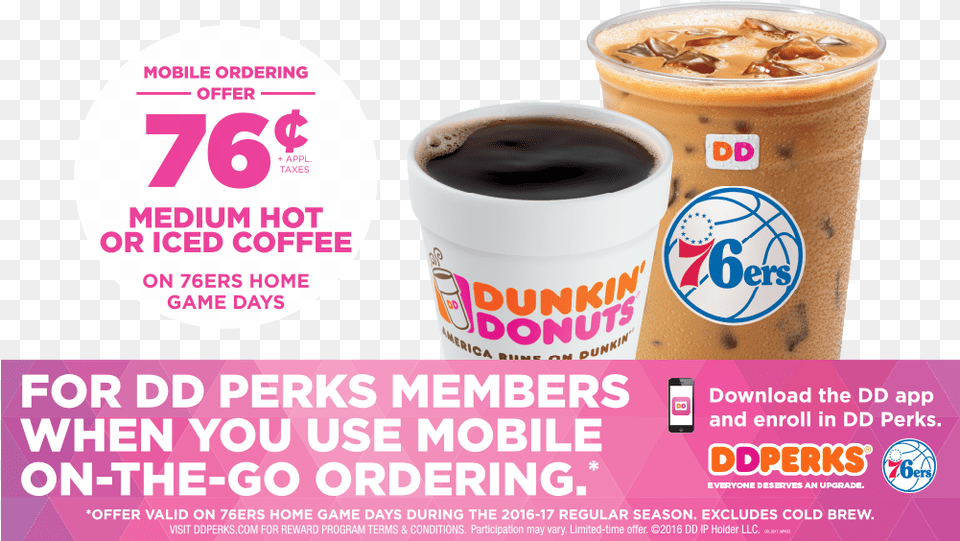 Dunkin Donuts Coffee, Advertisement, Cup, Poster, Beverage Free Png
