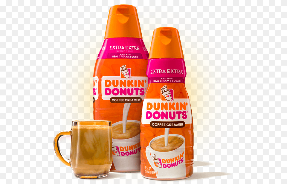 Dunkin Donuts Coffee, Cup, Food, Ketchup, Beverage Free Transparent Png
