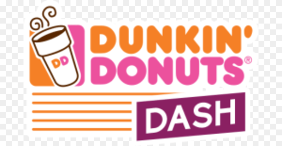 Dunkin Donuts Dash, Sticker, Cream, Dessert, Food Png