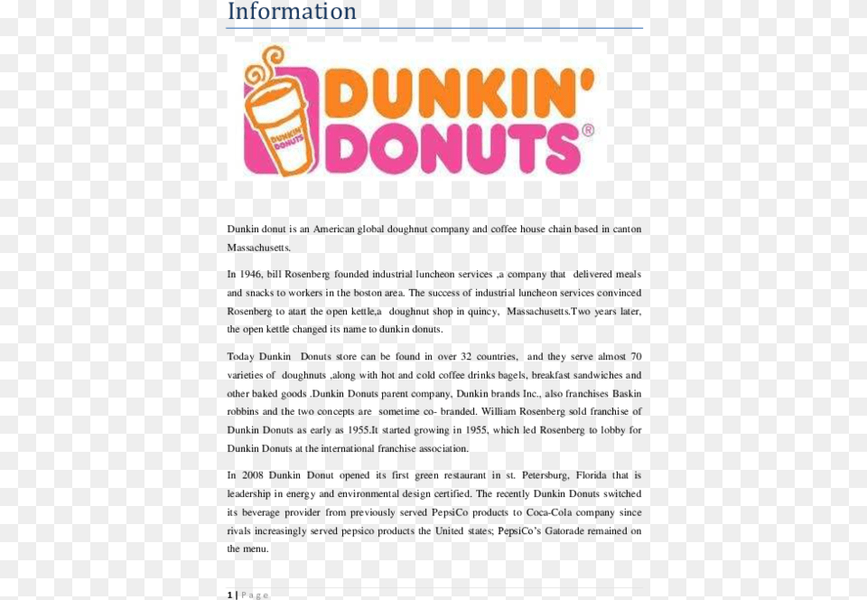 Dunkin Donuts Logo 2018, Sticker, Advertisement, Cream, Dessert Free Png Download