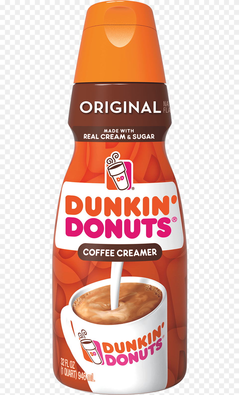 Dunkin Donuts Original Coffee Creamer, Cup, Beverage, Coffee Cup, Food Free Png
