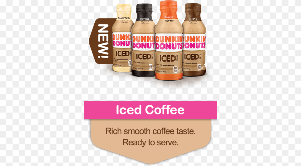Dunkin Donuts Products Ground Coffee Iced Coffee Dunkin Donuts Bottled Ice Coffee Espresso, Food Free Transparent Png