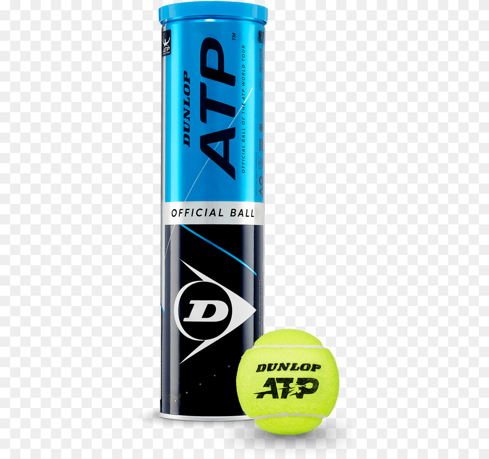 Dunlop Atp Official Dunlop Atp Tennis Balls, Ball, Sport, Tennis Ball, Can Png Image
