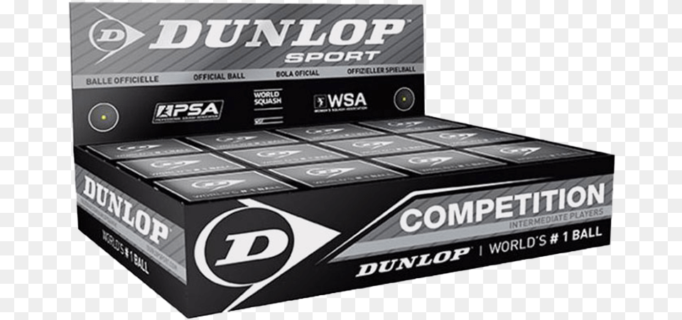 Dunlop Competition Single Yellow Dot Packaging And Labeling, Scoreboard, Electronics, Computer Hardware, Hardware Png