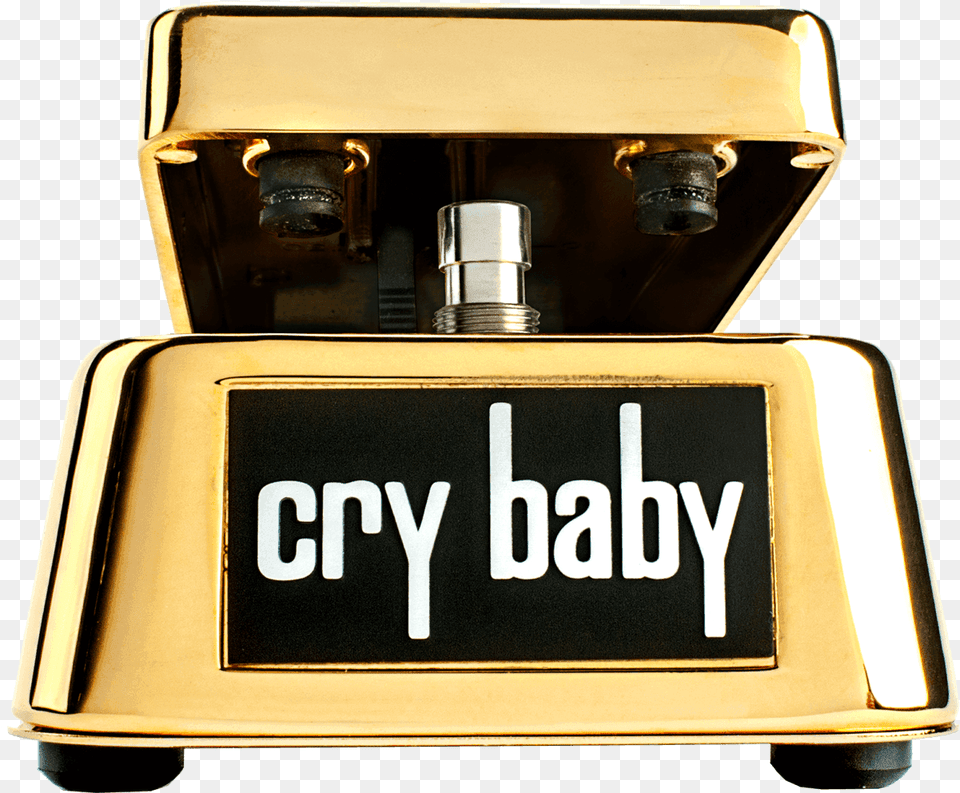 Dunlop Crybaby 50th Anniv 24k Gold Plated Musicgooddealcom Cry Baby Wah Pedal Slash, Car, Transportation, Vehicle Free Transparent Png