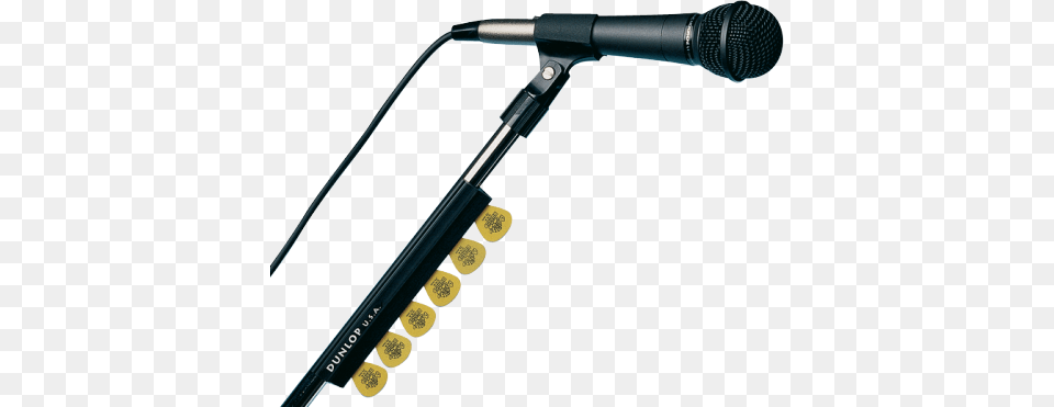 Dunlop Mic Stand Pick Holder, Electrical Device, Microphone, Appliance, Blow Dryer Png