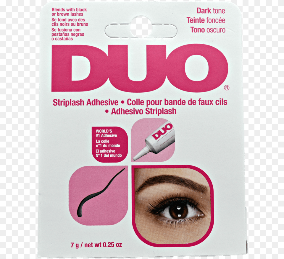 Duo Eyelash Adhesive Duo Strip Lash Adhesive Dark Tone, Adult, Female, Person, Woman Png