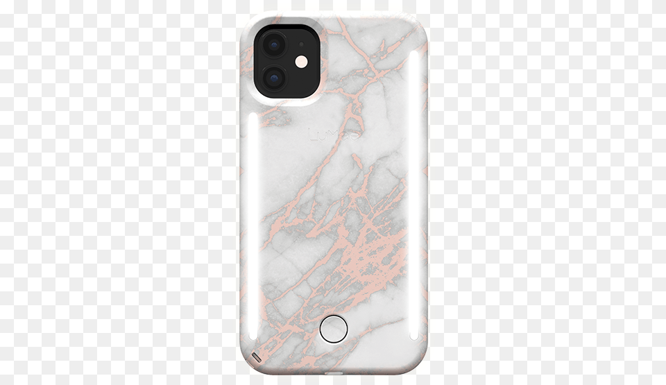 Duo Rose Metallic White Marble Iphone 11 Lumee Case Iphone 11, Electronics, Mobile Phone, Phone Free Png