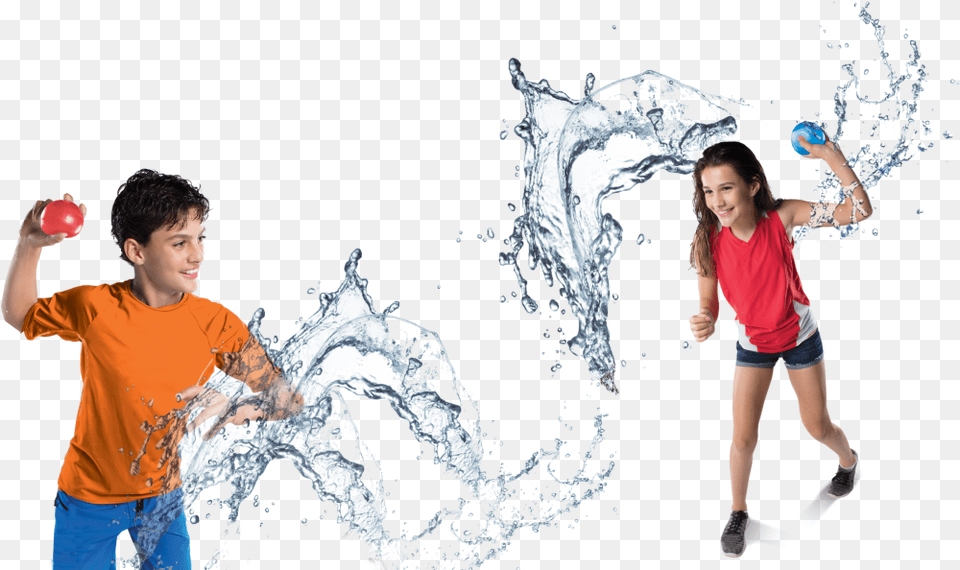 Duo Water Wubble Kids Water, T-shirt, Clothing, Shorts, Child Png Image