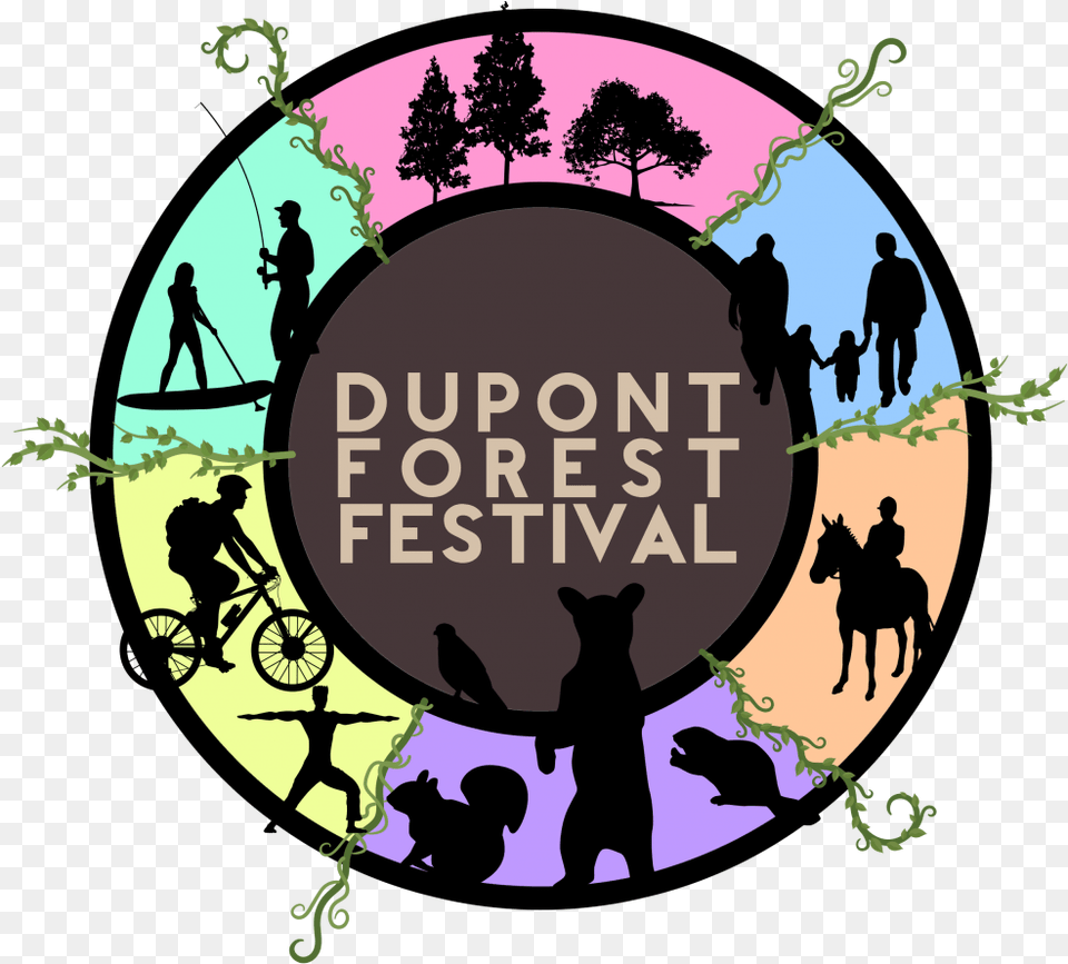 Dupont Forest Festival, Silhouette, Adult, Man, Male Free Png