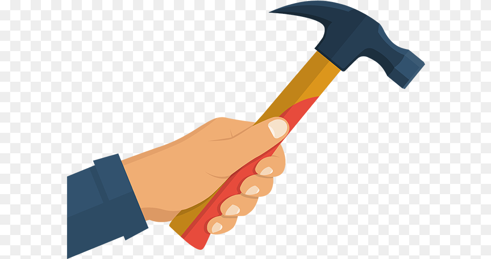 Durable Framing Hammer, Device, Tool, Axe, Weapon Free Png