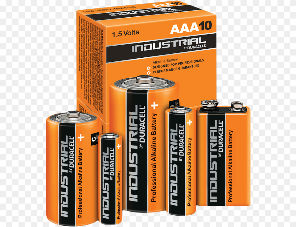 Duracell Industrial Batteries 9 Volt Download Industrial Duracell Batteries, Tin, Can Png