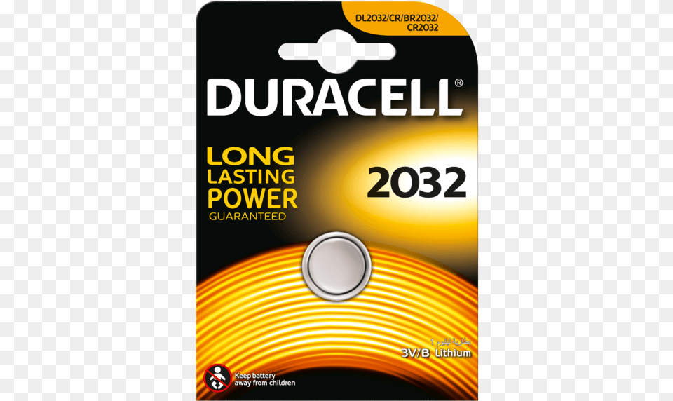 Duracell Lithium Coin 2032 Battery Duracell, Advertisement, Disk, Poster Free Transparent Png