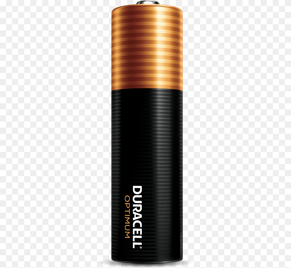 Duracell Optimum Battery, Tin, Bottle Png Image