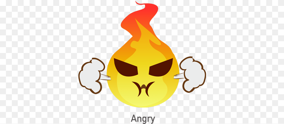 Duraflame Fire Emoji Angry Too Cool Not To Share Angry Fire Emoji, Bonfire, Flame Free Png Download
