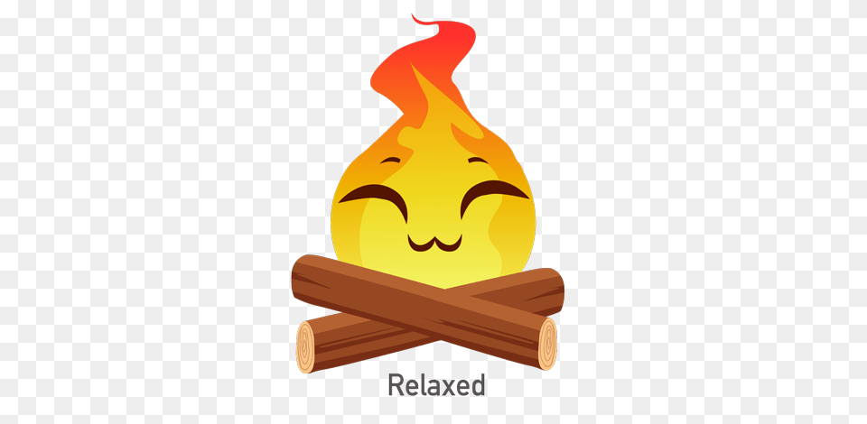 Duraflame Fire Emoji Feeling Relaxed Too Cool Not To Share, Flame Png