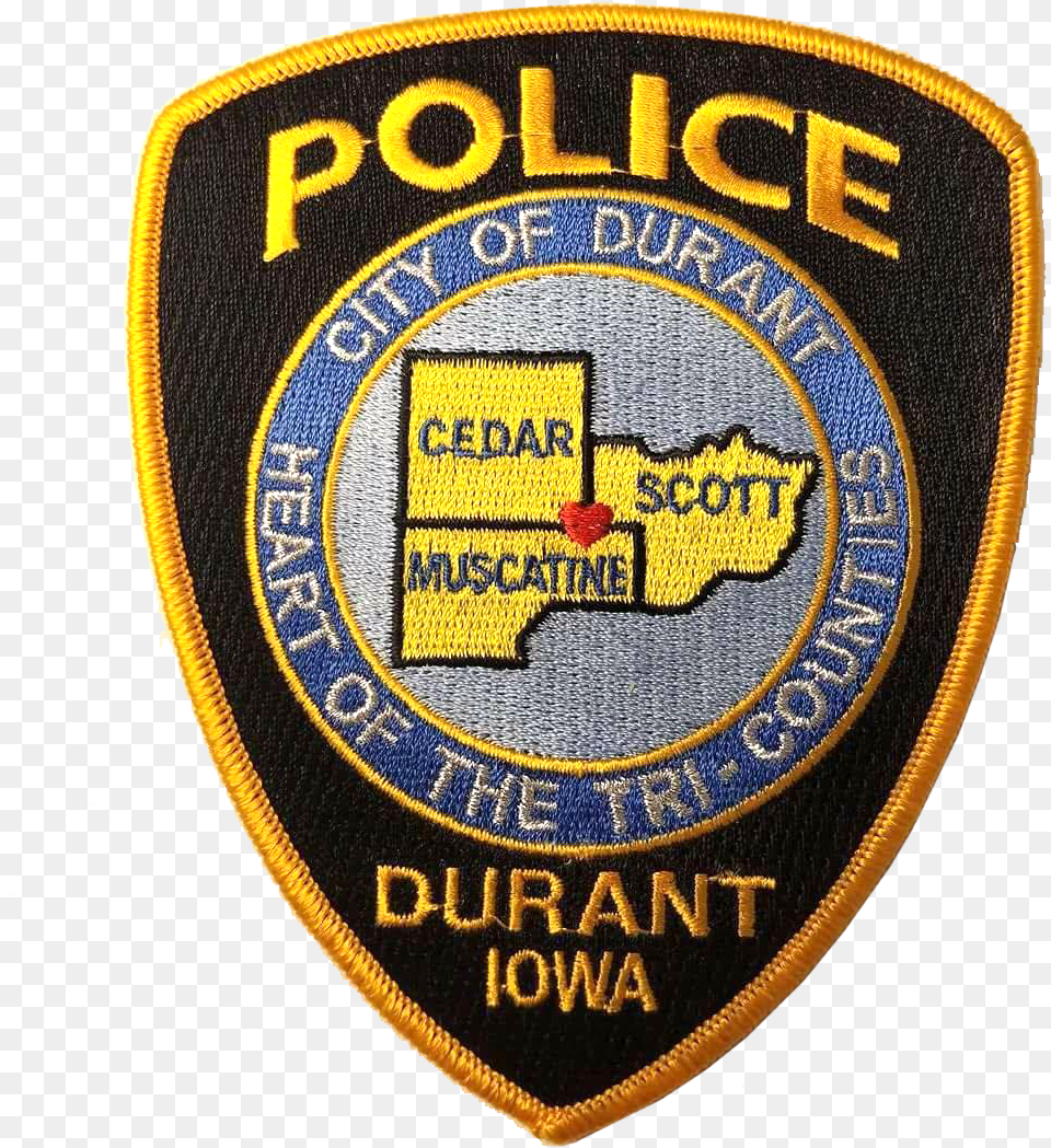 Durant Iowa Police Department Durant, Badge, Logo, Symbol Free Transparent Png