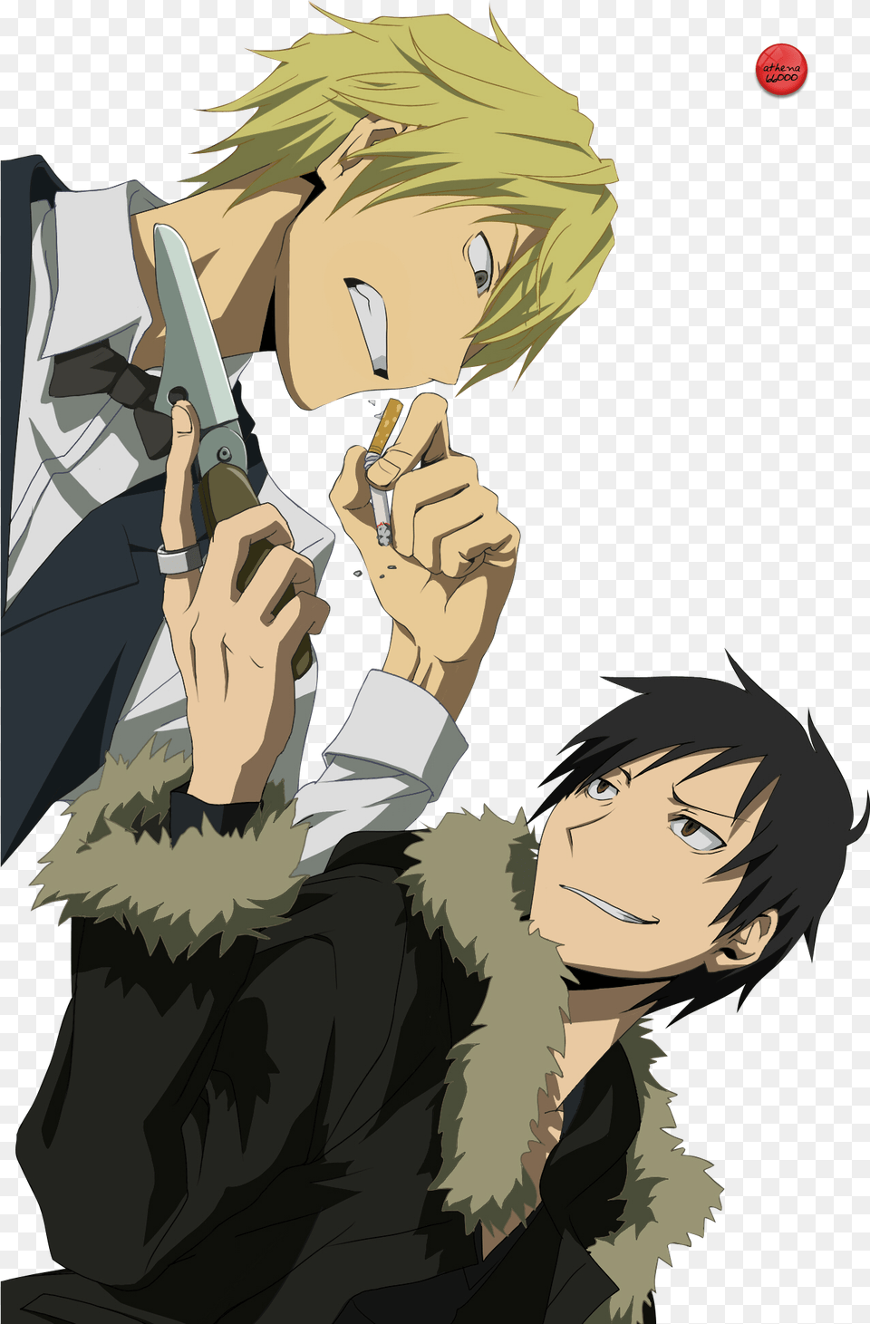 Durarara Logo, Book, Comics, Publication, Face Free Png Download