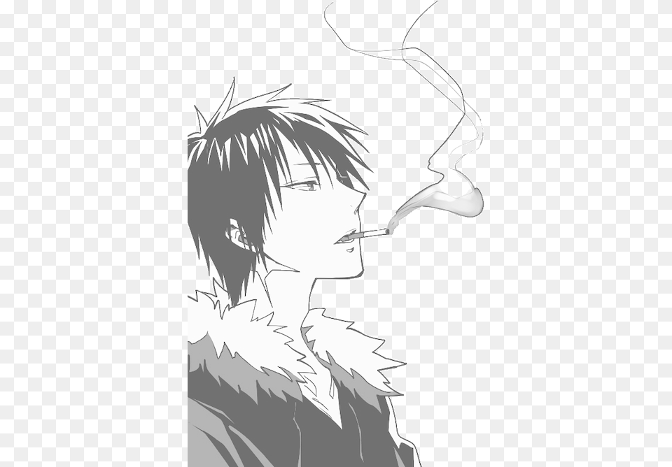 Durarara Manga And Anime Image Izaya Orihara Smoke, Book, Comics, Publication, Adult Png