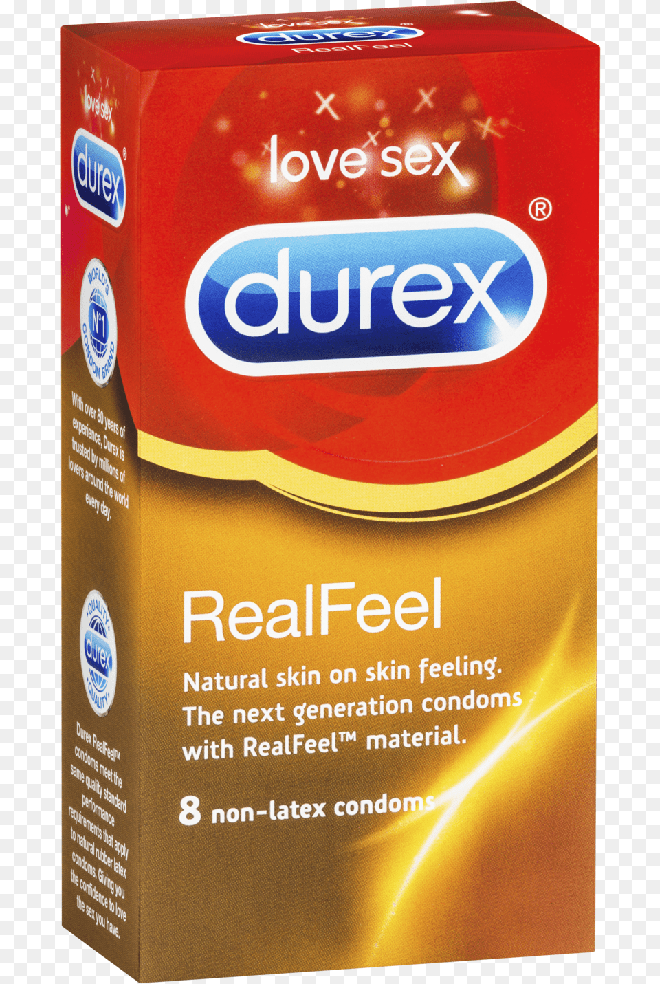 Durex Real Feel Condoms Condom Real Feel, Can, Tin, Box Png Image