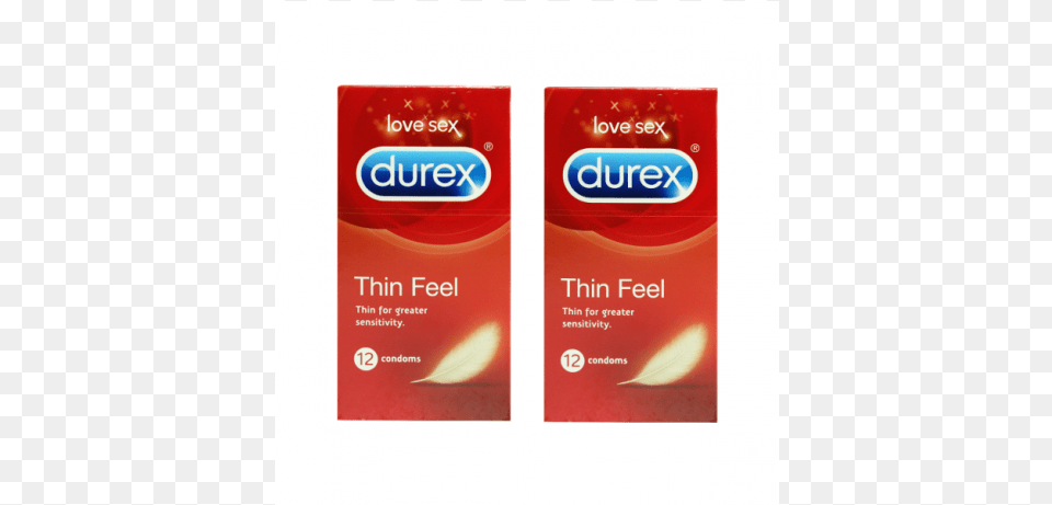 Durex Thin Feel Condoms Box, Food, Ketchup, Bottle, Seasoning Free Png Download