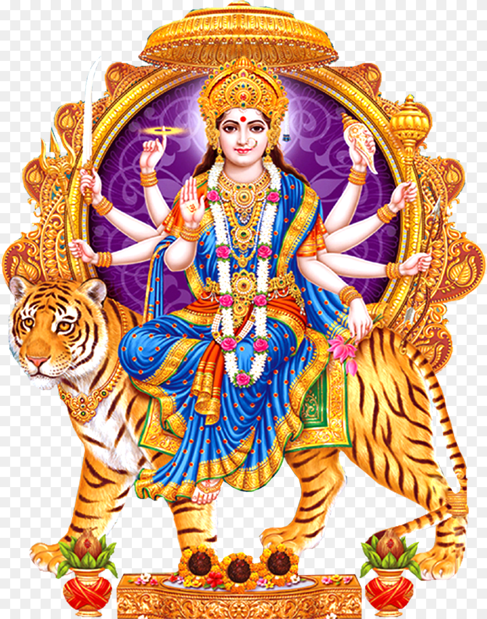 Durga Hd Durga Matha Images, Adult, Bride, Female, Person Free Png Download