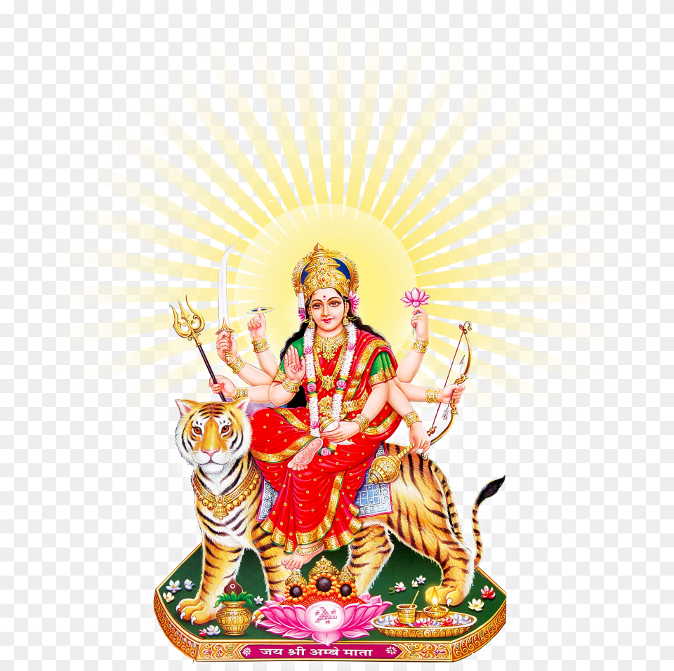 Durga Maa, Woman, Person, Wedding, Female Png Image
