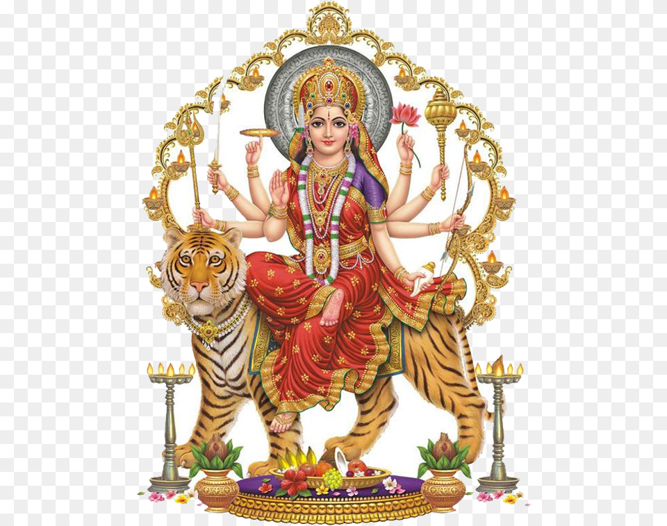 Durga Maa Download Jai Mata Di, Adult, Bride, Female, Person Free Png