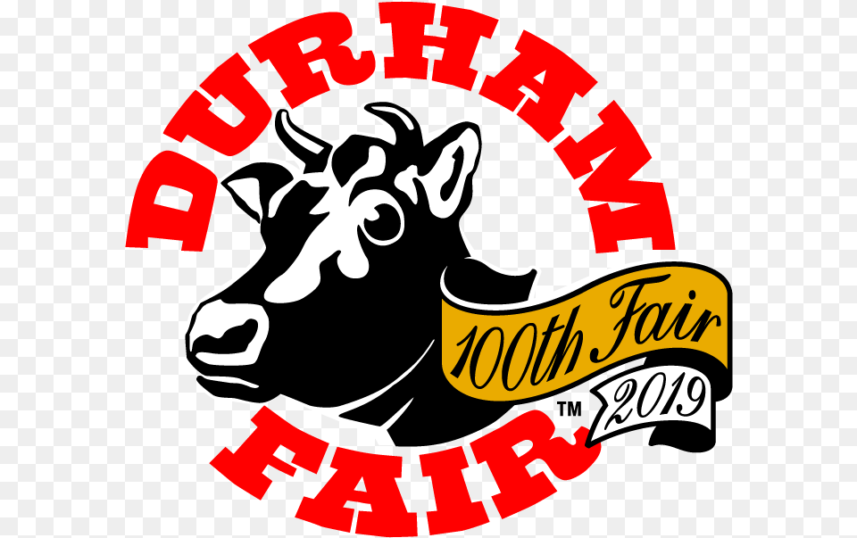 Durhamfair Round Color Durham Fair Logo, Livestock, Dynamite, Weapon, Animal Free Transparent Png