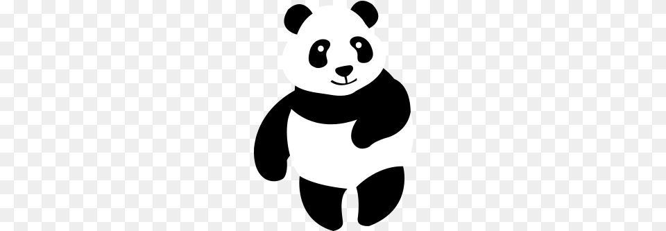 During The Next Half Of 2018 China Giant Panda International Cartoon, Stencil, Animal, Wildlife, Fish Png