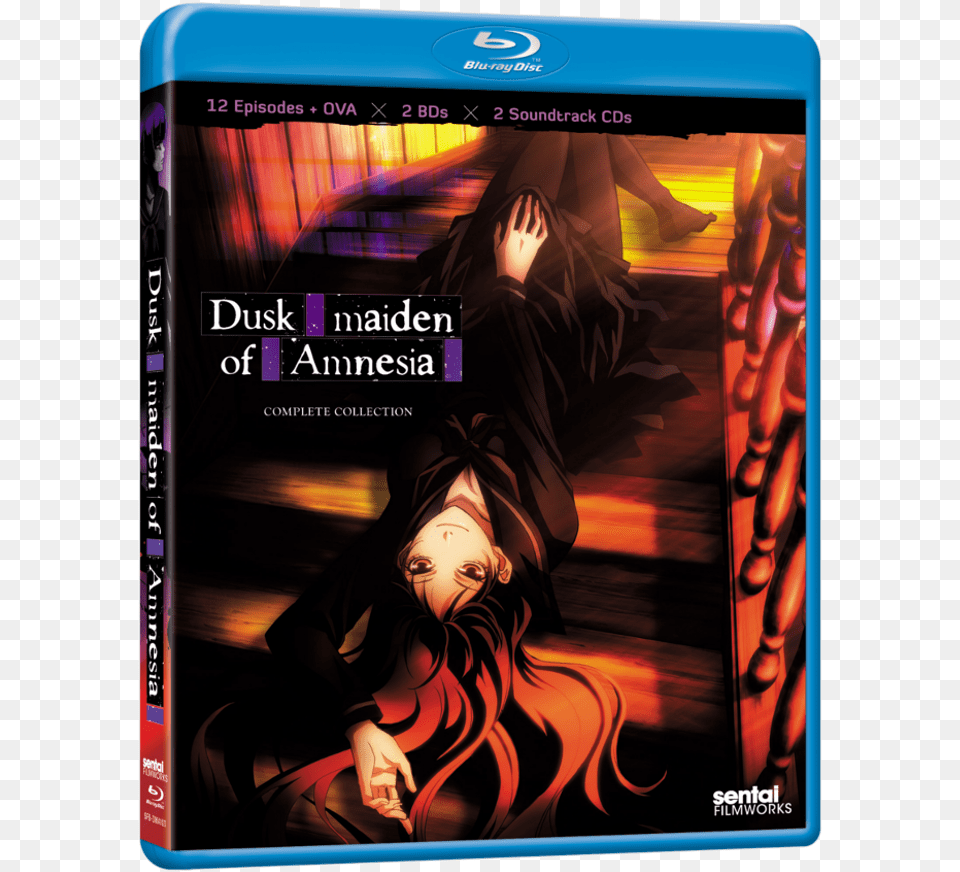 Dusk Maiden Of Amnesia Blu Ray, Book, Comics, Publication, Adult Free Transparent Png