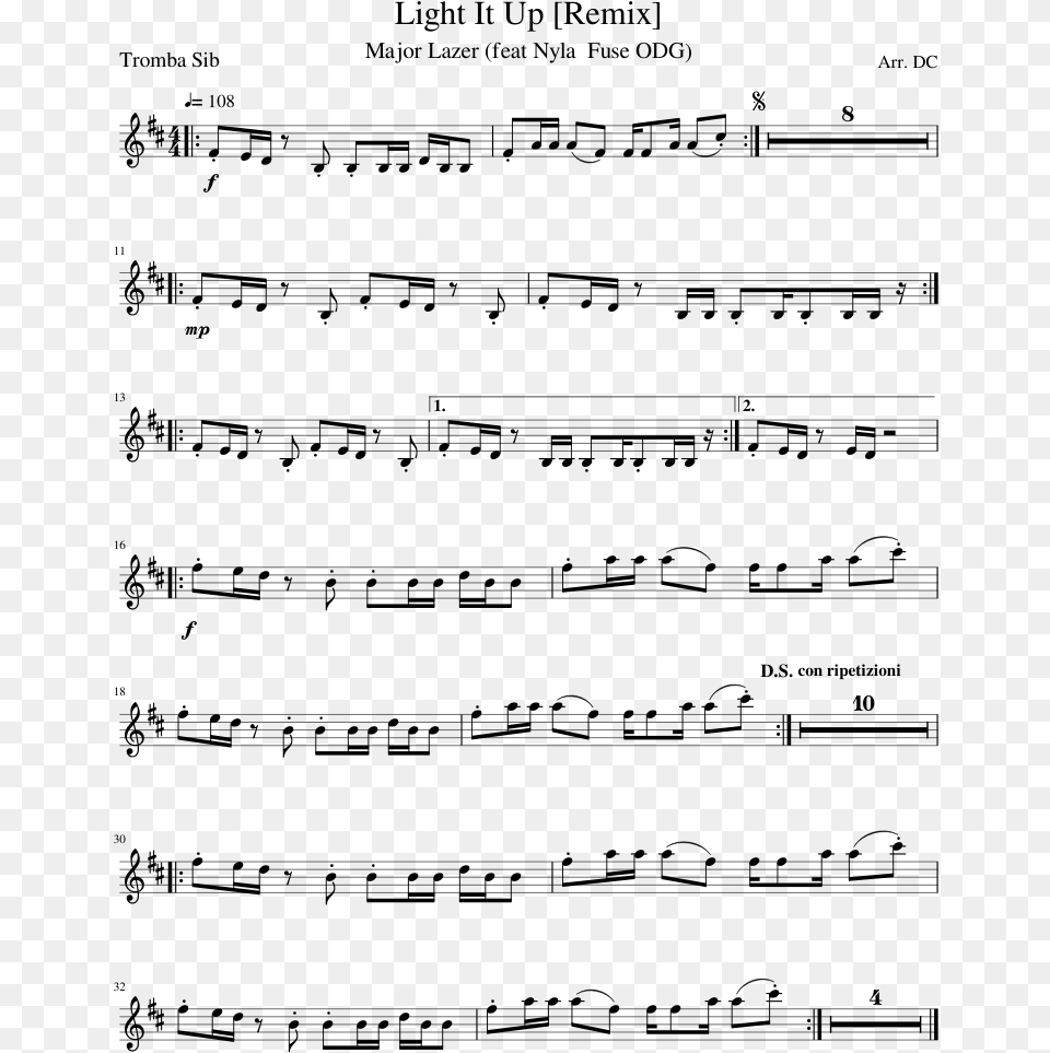 Dusk Till Dawn Violin Sheet Music, Gray Png Image