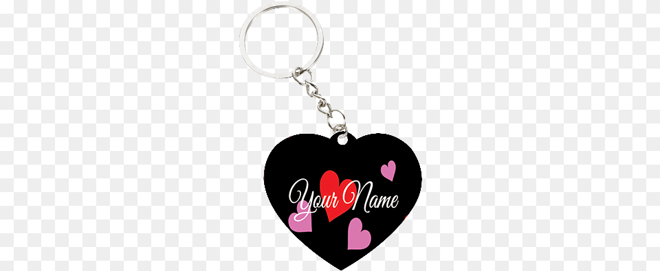Dusky Red Heart Valentine39s Day Heart Keychain Keychain, Accessories, Smoke Pipe, Jewelry, Necklace Free Transparent Png